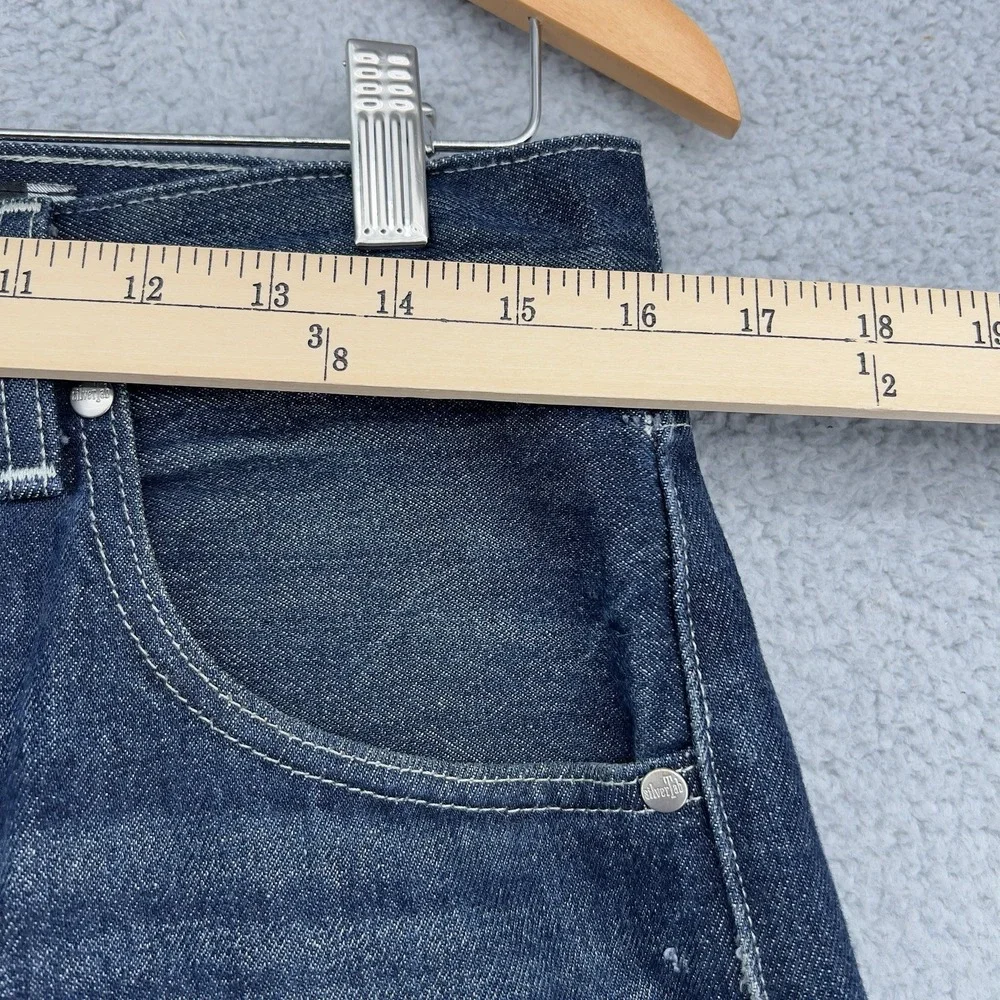 Levi's SilverTab Relaxed Straight Fit Jeans 100% Cotton Men's Size 30x30 Blue